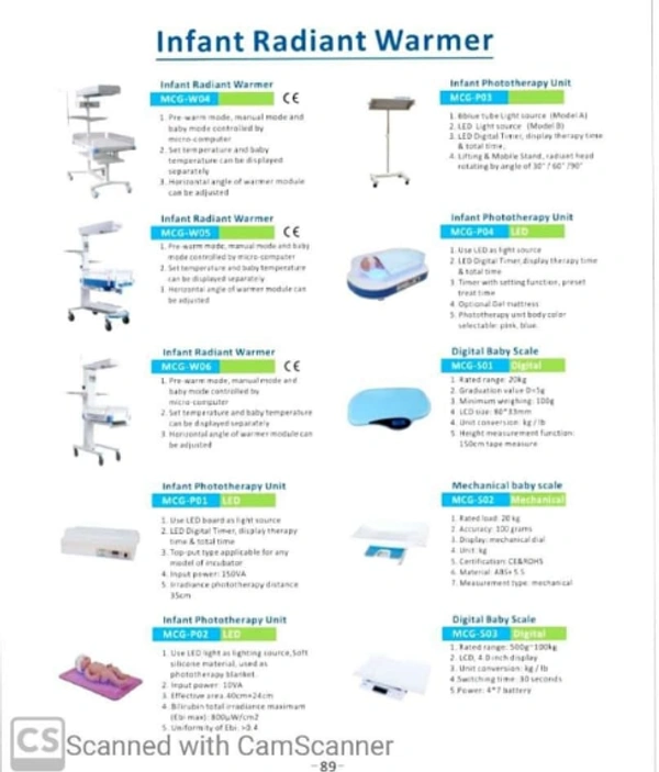 Infant/Baby Radiant Warmer